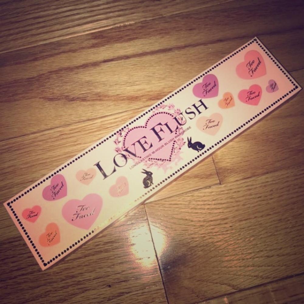 Brand New Too Faced Love Flush Blush Palette
